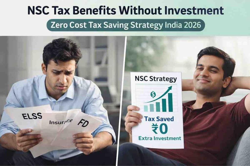 NSC Tax Benefits Without Investment zero cost tax saving strategy India 2026