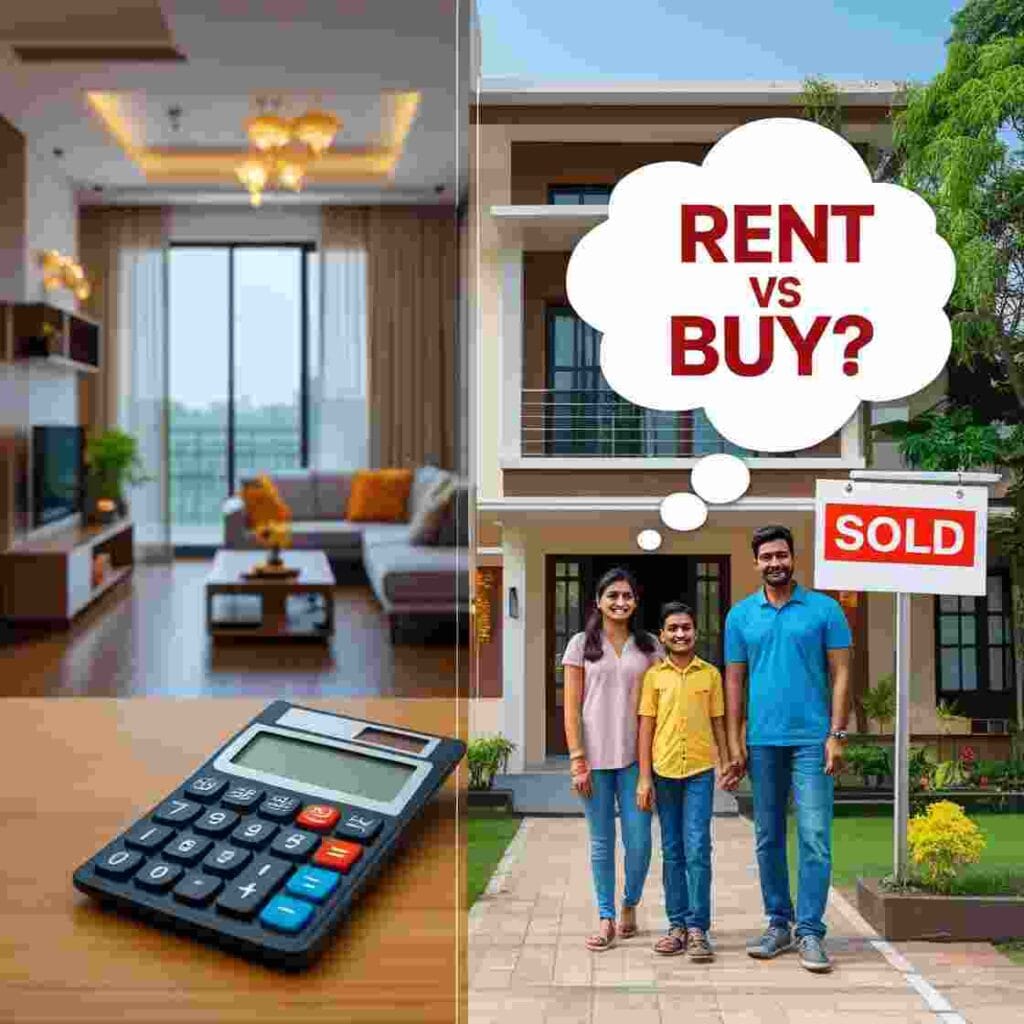 #rent vs buy decision in 2025, #rent or buy India, #renting vs buying home, buy house in India 2025, #rent vs buy calculator, #home loan India, #real estate trends 2025, #renting pros and cons, #buying home benefits, #Indian property market