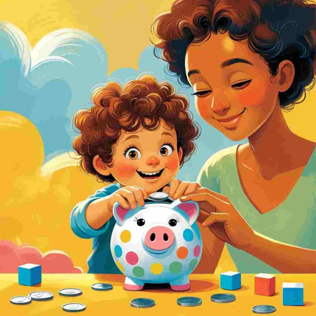 #money lessons for young children, #teach kids about money, #financial literacy for kids, #kids money management, #teach children saving, #how to teach kids financial literacy, #financial literacy children India, #raise financially responsible kids