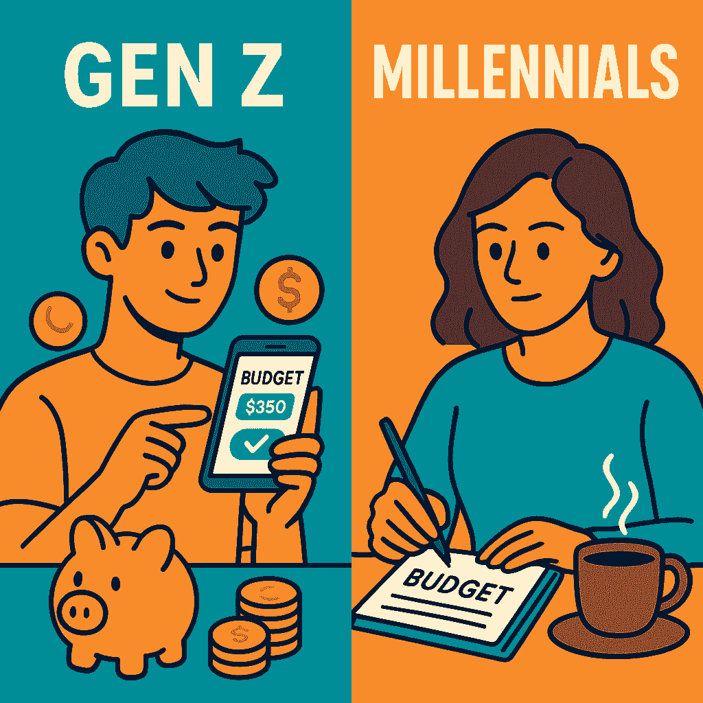 #Gen Z vs Millennials saving habits, #Gen Z saving money, #Millennials saving habits, #Gen Z financial habits, #how Gen Z saves money, #Gen Z vs Millennials money management, #savings trends Gen Z, #Millennials financial habits, #Gen Z budgeting tips, #Millennials financial planning