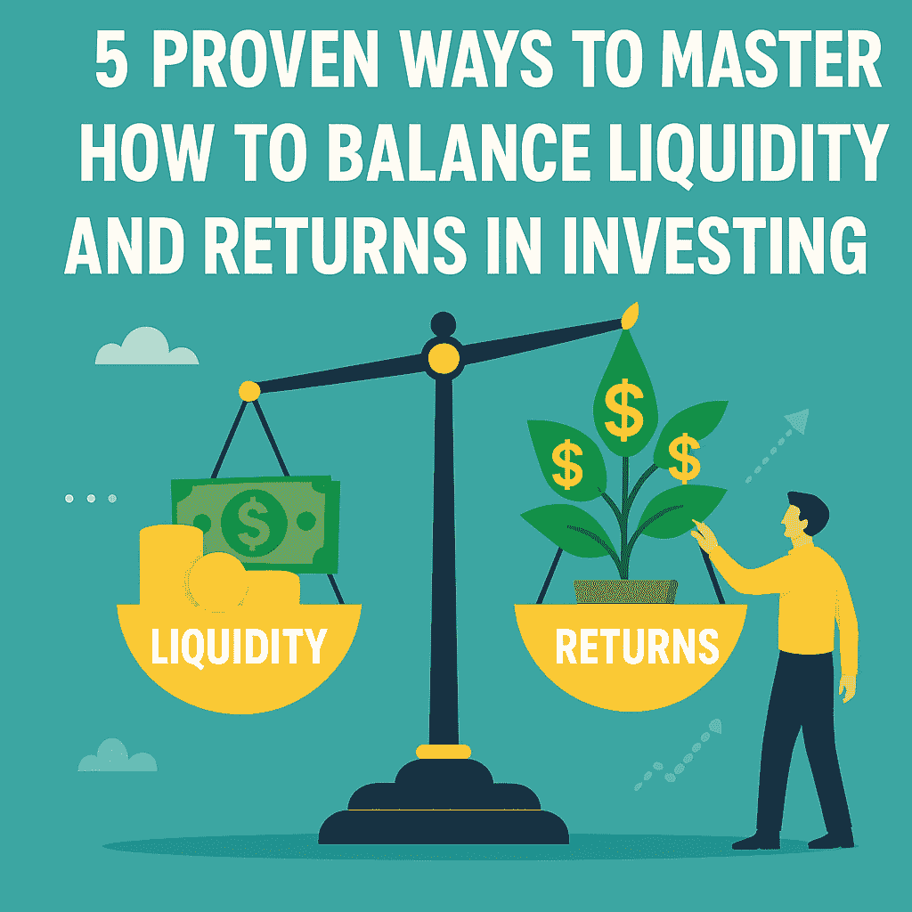 #how to balance liquidity and returns in investing, #liquidity vs returns, #best investments for liquidity and returns, #managing liquidity in portfolio, #smart investing strategies 
