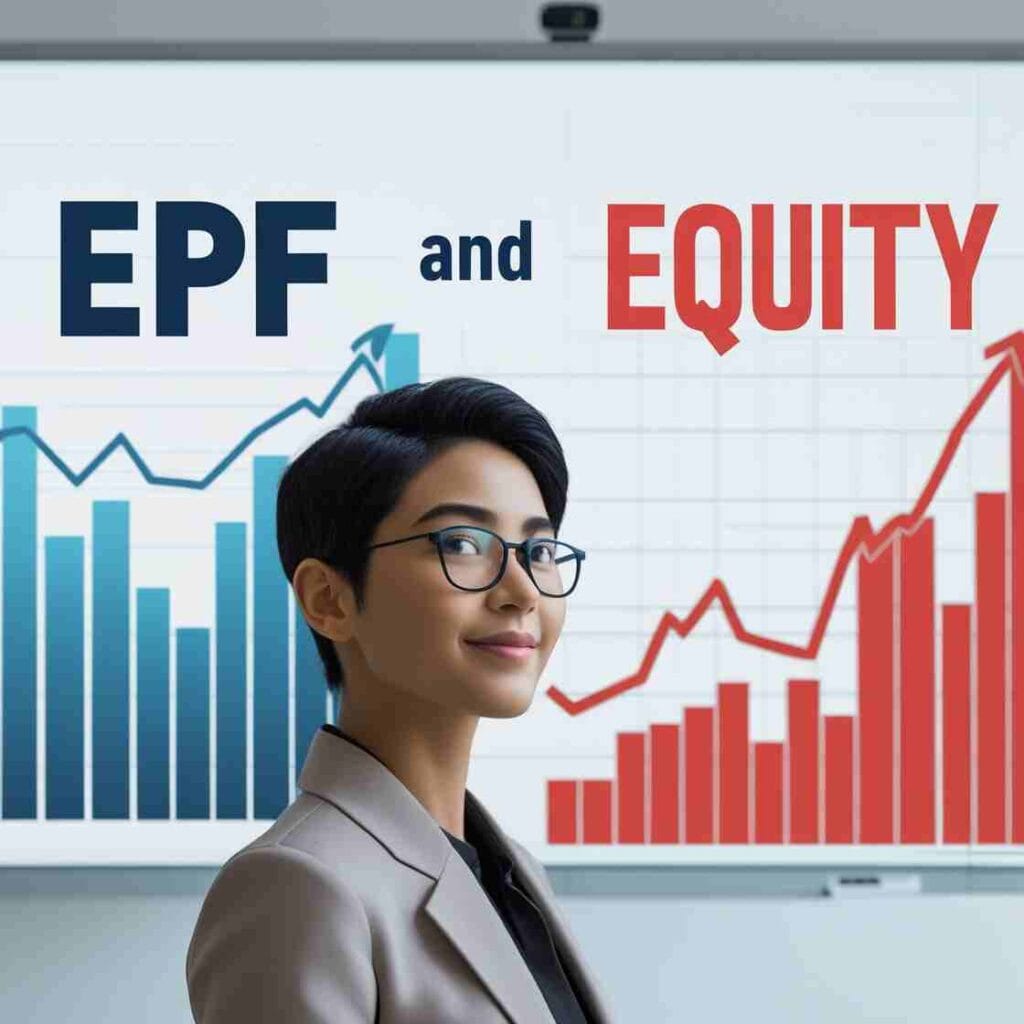 #how EPF earns more than equity, #EPF vs equity, #how EPF beats equity, #EPF returns comparison, #employee provident fund vs stocks,  #why choose EPF over equity