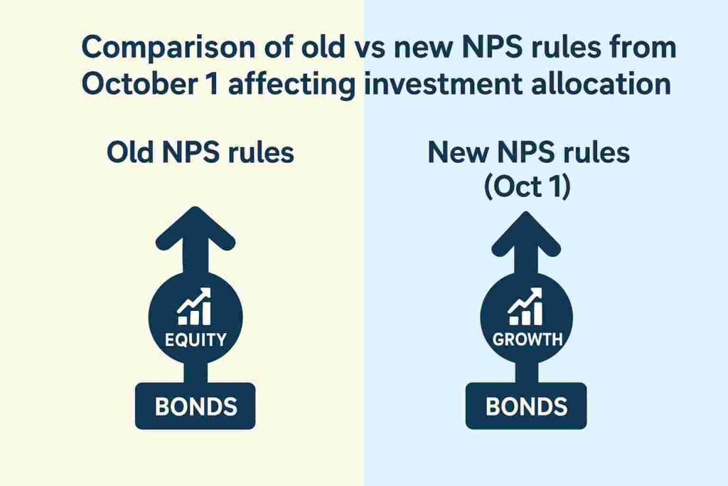 #how NPS changes affect investments, #NPS rule changes 2025, #multiple scheme framework NPS, #100% equity NPS October 2025, #NPS withdrawal rules changes.