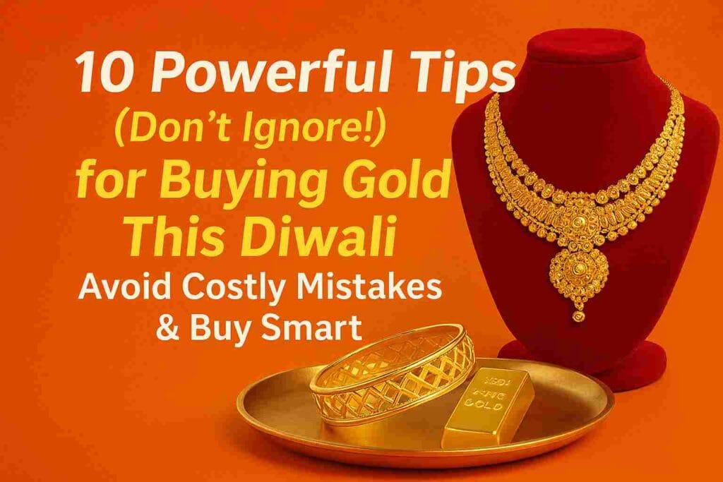 #tips for buying gold on Diwali, #diwali gold shopping checklist, #best time to buy gold Diwali, #gold purity check Diwali, #gold investment Diwali 2025, #online gold buying tips Diwali, #types of gold for Diwali investment