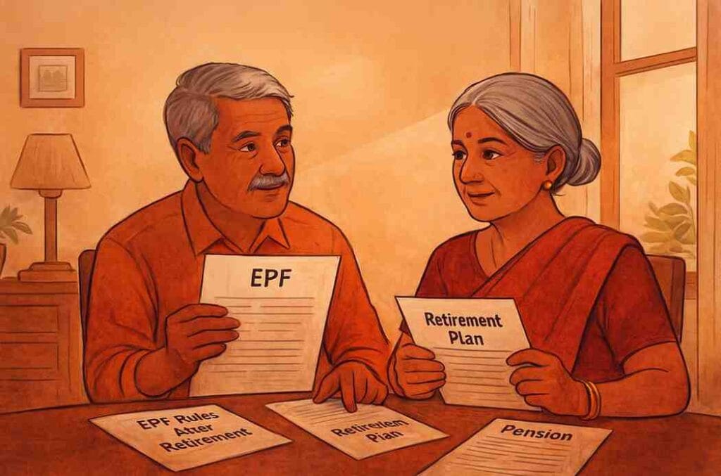#EPF Rules After Retirement, #EPF withdrawal after 58, #PF interest after retirement, #pension after 58 years India, #EPFO rules for retirees, #EPF tax after retirement