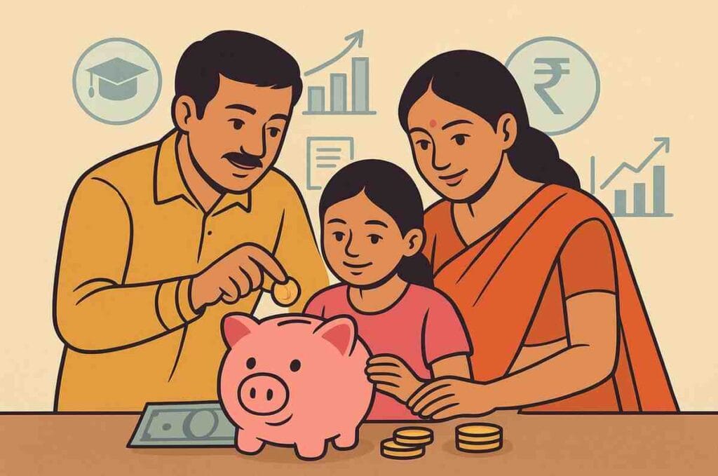 #how to start saving for child future, #child savings plans India, #goal-based financial planning for children, #long-term wealth creation for kids, #child education investment plans, #best ways to save for child future