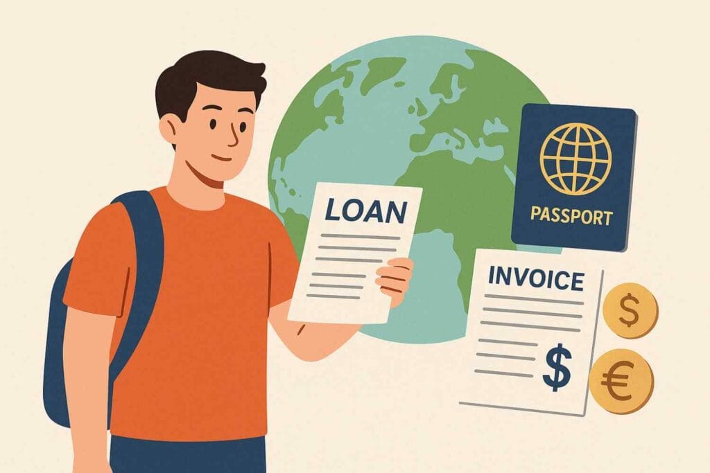 #loan process for studying overseas step by step, #education loan for abroad studies, #study abroad loan eligibility, #how to apply for student loan abroad, #overseas education loan requirements, #documents required for foreign education loan, #sanction vs disbursement in education loan, #forex management for students