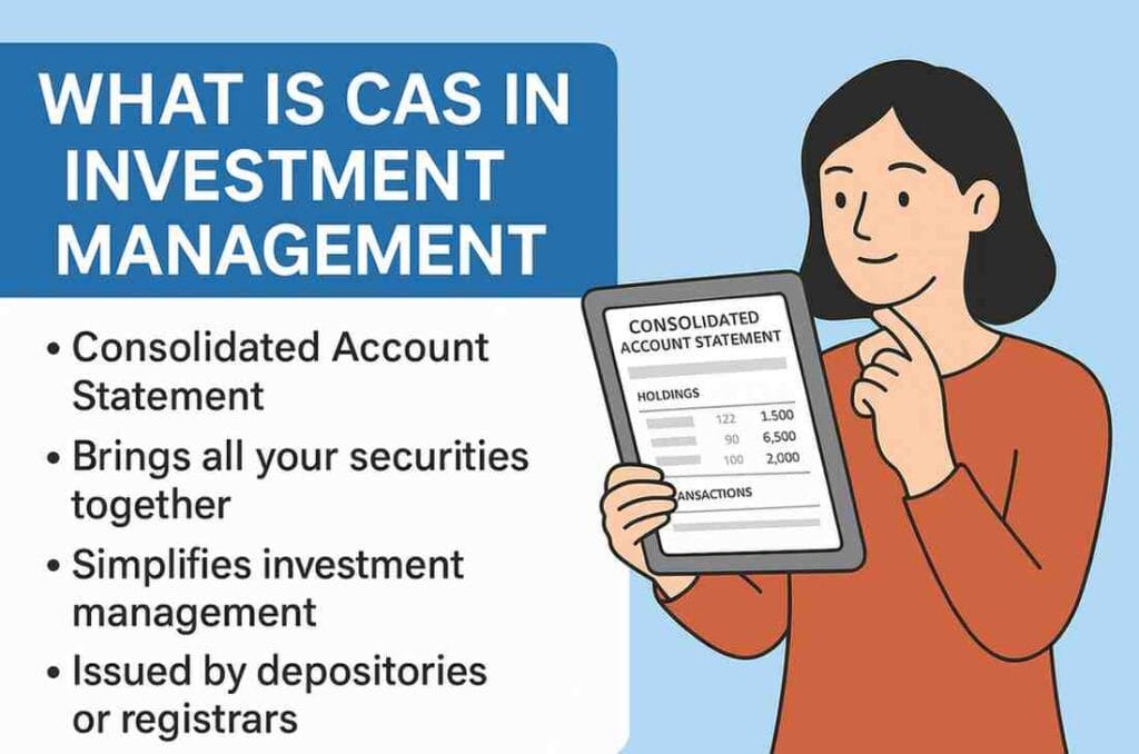 #what is CAS in investment management, #CAS consolidated account statement benefits, #how CAS simplifies mutual fund tracking, #CAS for consolidating securities, #generate CAS statement online, #CAS investment portfolio simplification, #benefits of CAS for demat accounts, #CAS vs multiple account statements.